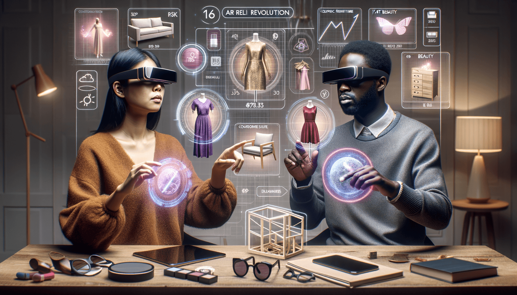 "Experience the Future of Shopping with Augmented Reality – Revolutionizing Retail Through Personalized Customization and Innovative Brands Like IKEA, Sephora, & Nike."