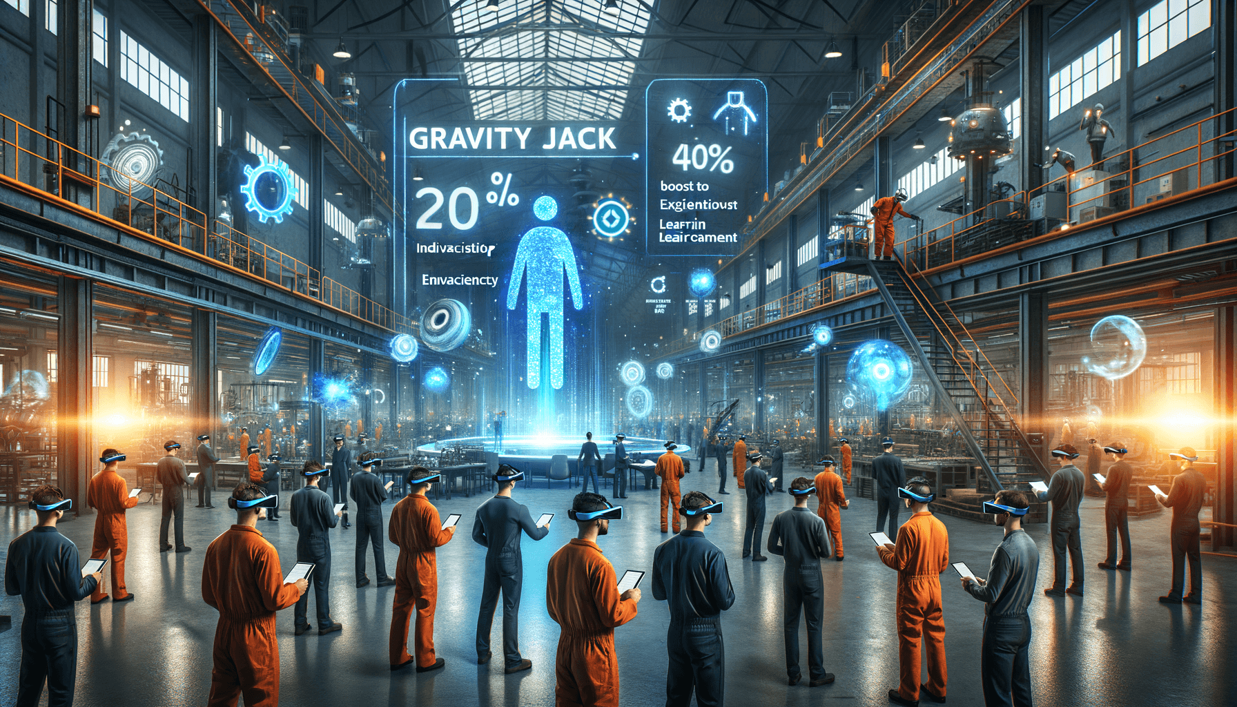 "Revitalizing Industrial Training with AR: Experience Elevated Efficiency with Gravity Jack's Immersive Learning Solutions"
