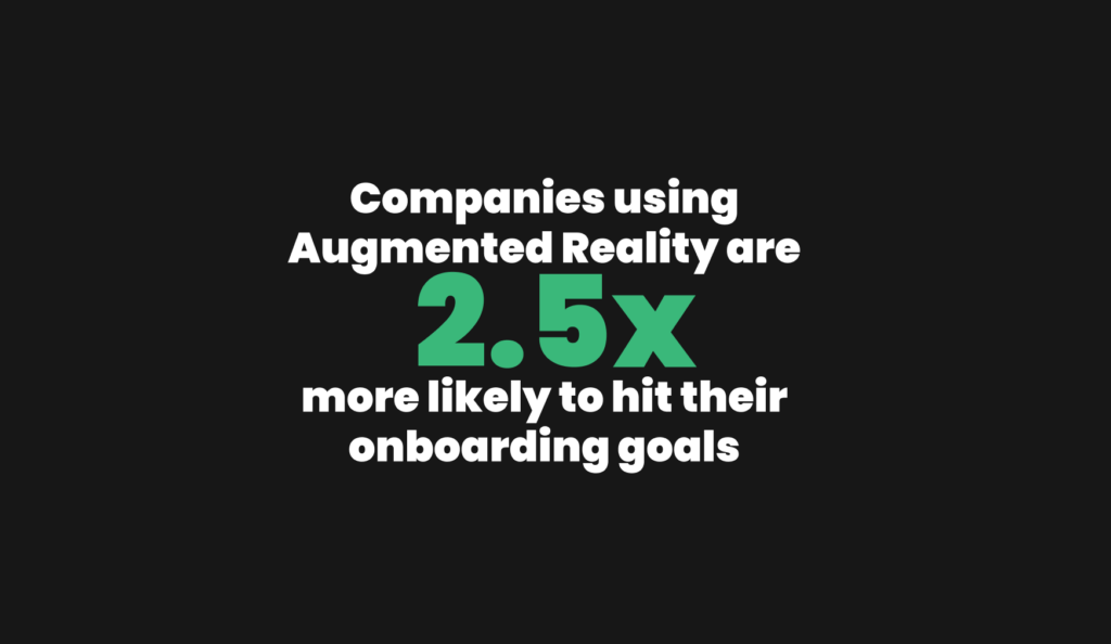 training with augmented reality higher production