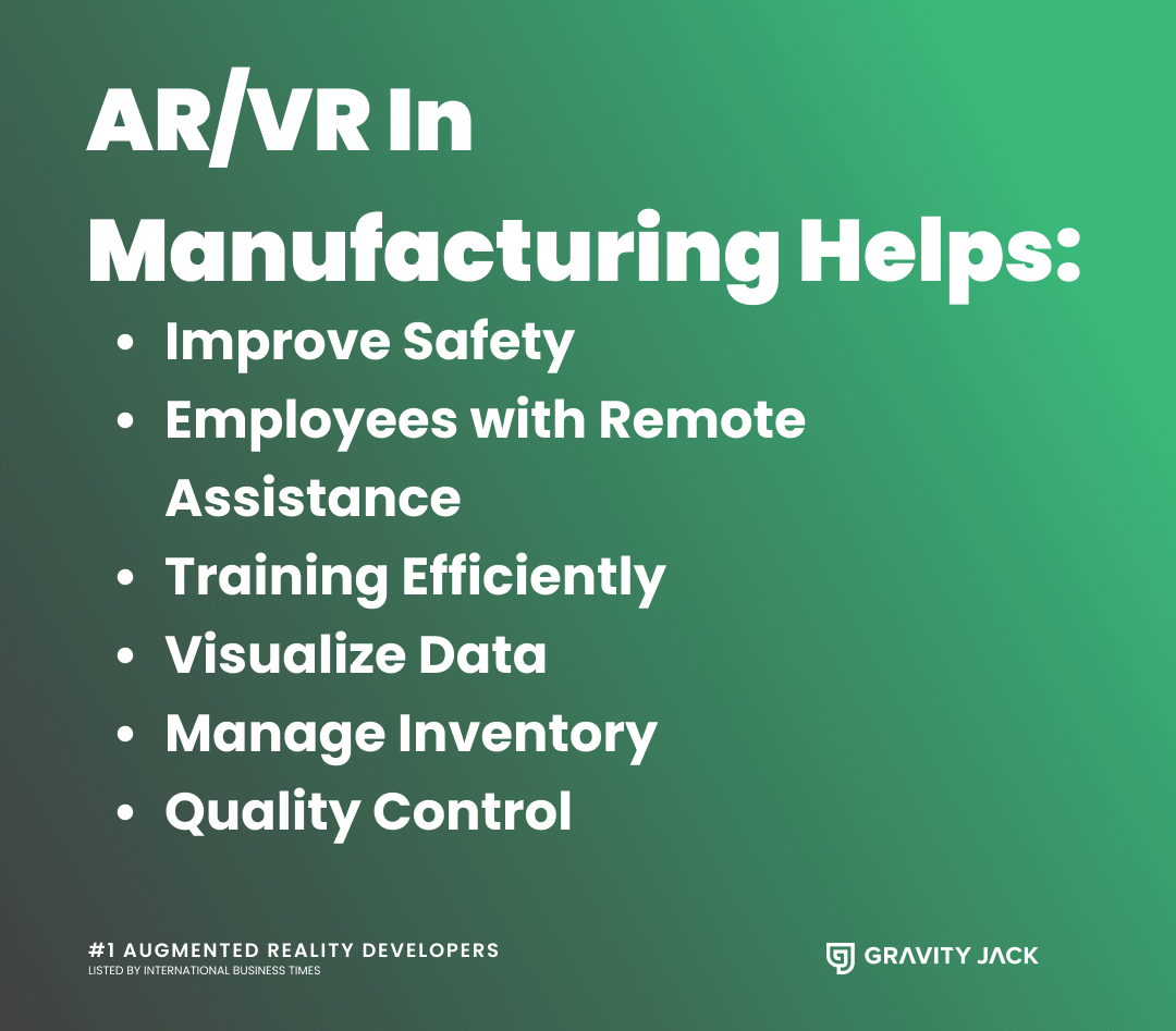 Augmented Reality In Manufacturing | Gravity Jack