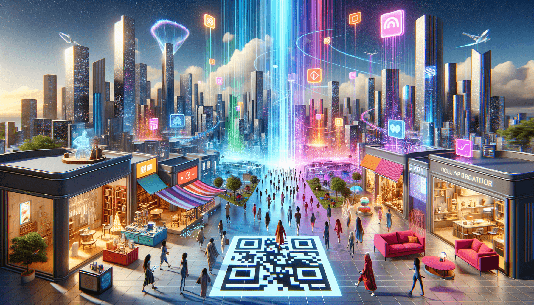 "Experience the future of shopping and storytelling with WebAR – Transformative technology that turns QR codes into immersive gateways for innovative brand experiences. #WebAR #InteractiveMarketing #DigitalTransformation"