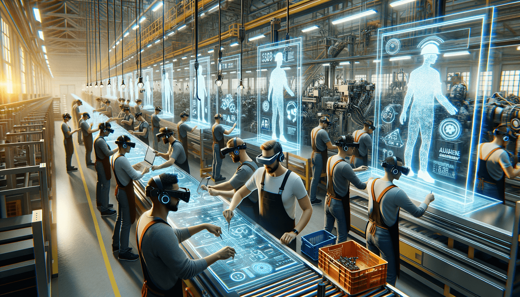 "Revolutionizing Manufacturing: Cutting-Edge AR & VR Technologies Boost Efficiency and Safety on the Shop Floor"