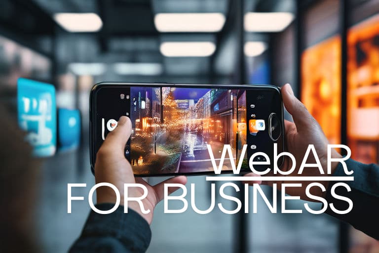 WebAR is a perfect AR solution for business